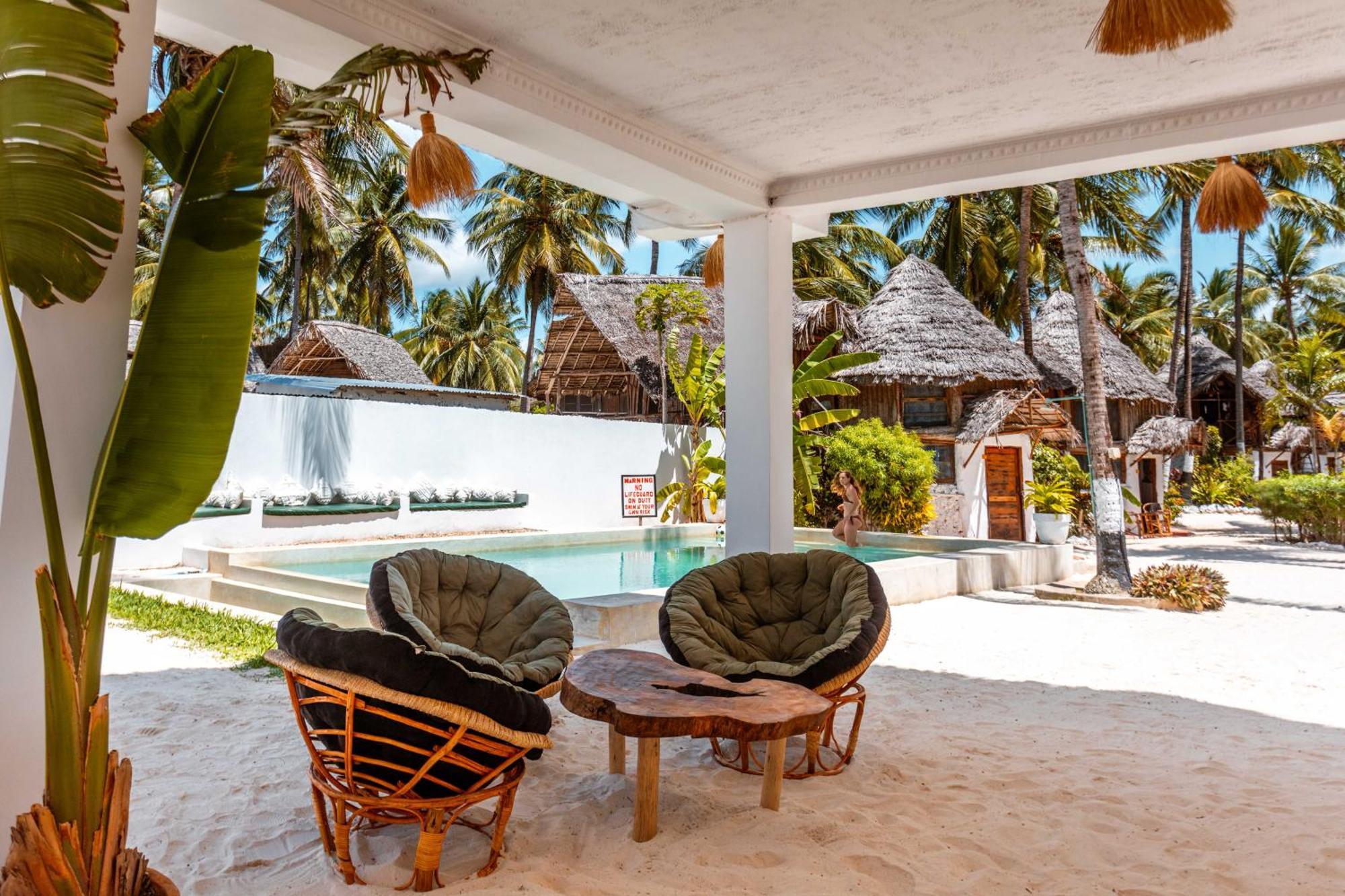Maisha Matamu Beach Hotel Paje Exteriör bild