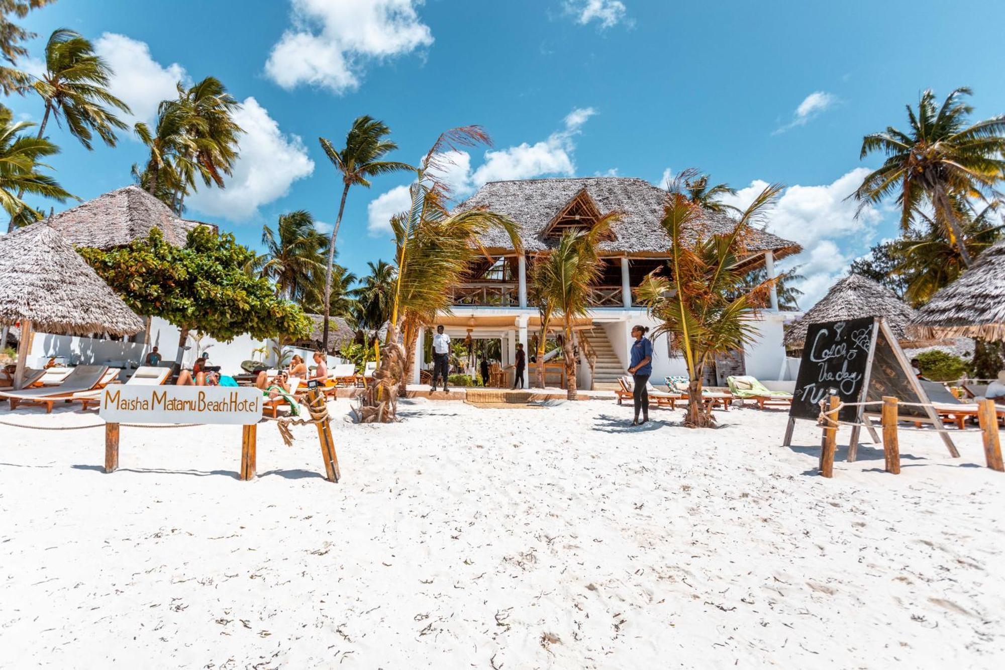 Maisha Matamu Beach Hotel Paje Exteriör bild