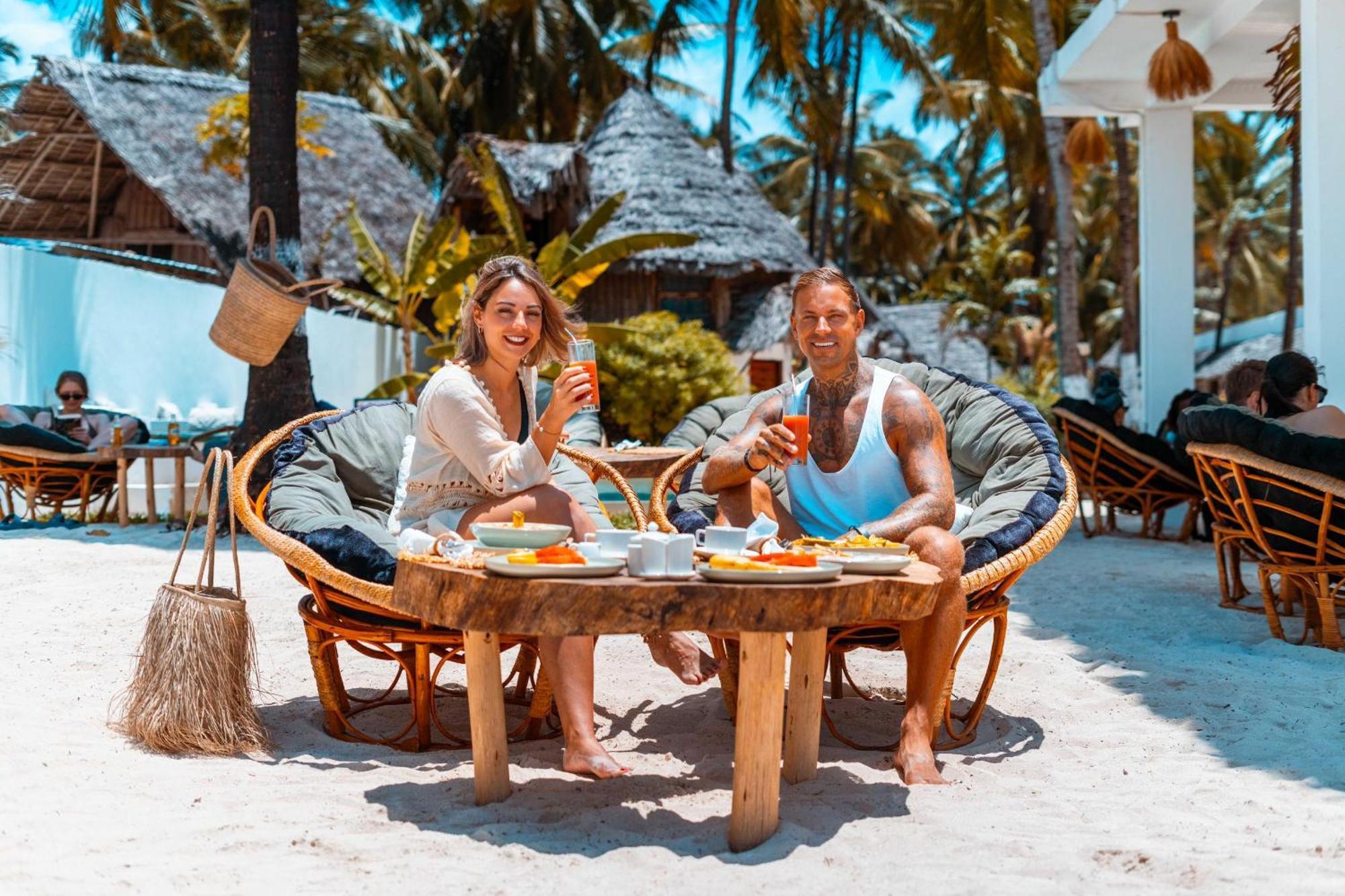 Maisha Matamu Beach Hotel Paje Exteriör bild