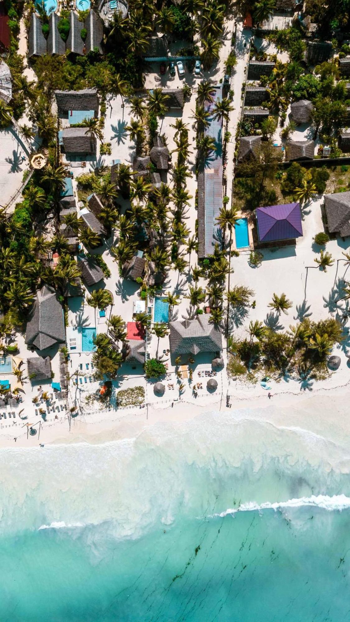 Maisha Matamu Beach Hotel Paje Exteriör bild